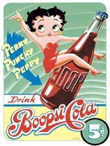 Wandbord - Betty Boop boopsi cola -30x40cm-