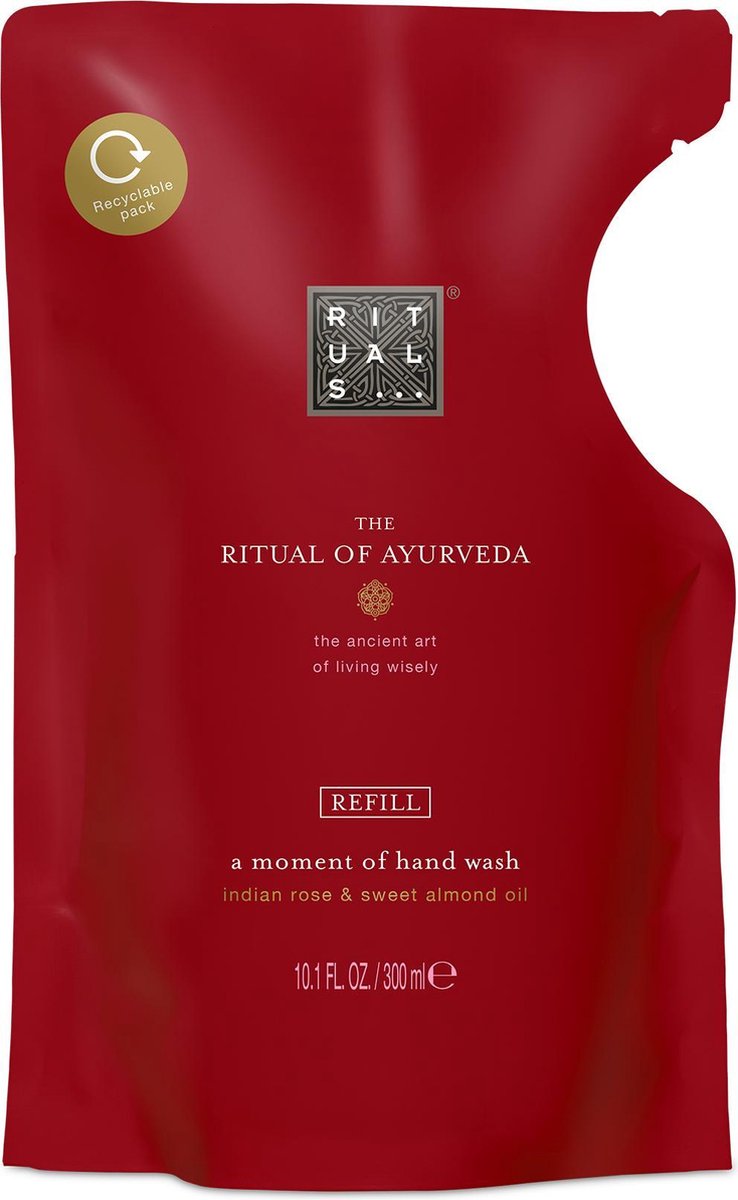Ooit diameter Billy RITUALS The Ritual of Ayurveda Refill Hand Wash - 300 ml | bol.com