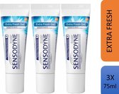 Sensodyne Extra Fresh - 3 X 75 ML - Tandpasta