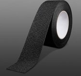 Vloer antisliptape PEVA waterdichte nano niet-markerende slijtvaste strip, afmeting: 5cm x 10m (zwart)