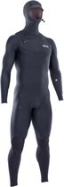 ION Heren Wetsuit Seek Amp Hood 6/5 FZ - Black