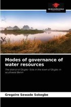 Modes of governance of water resources