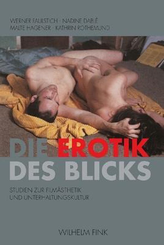 Boek 'Die Erotik des Blicks' met een beeld van twee naakte personen liggend op een bed.