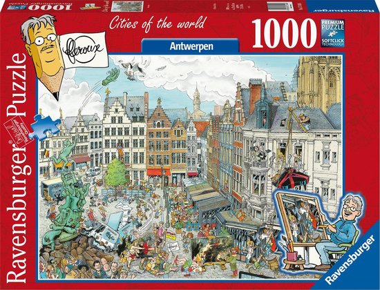 Woedend Beroemdheid Leonardoda Ravensburger puzzel Fleroux Antwerpen - Legpuzzel - 1000 stukjes | bol.com