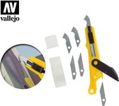 Vallejo T06012 Plastic Cutter Scriber Tool & 5 Spare Blades Gereedschap