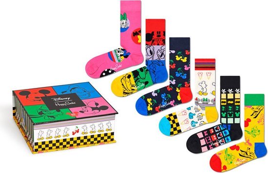 Happy Socks Disney giftbox 6P multi - 41-46