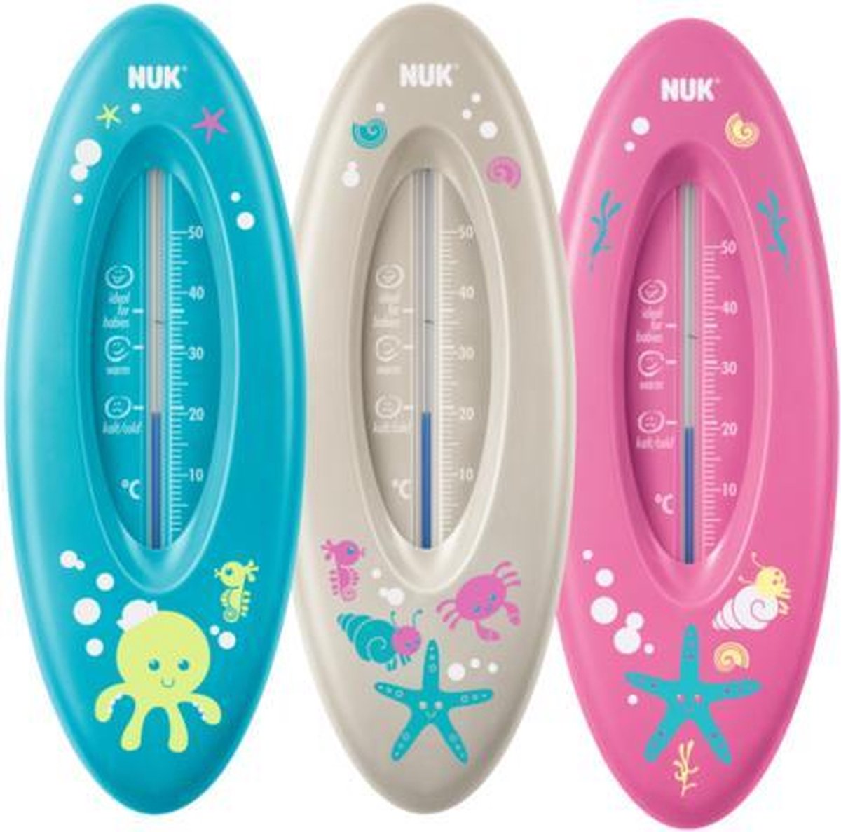 Thermomètre de bain pour bébé bleu-nuk