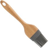 Keukenborstel Grijs Siliconen Hout (1,5 x 22 x 4,7 cm)