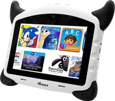 Kindertablet pro Wit - kidstablet - Disney+ Netflix - Tablet 7 inch - 32GB - 8.1 android - vanaf 2 jaar - Scherp hd beeld - leerzame tablet voor kinderen - Wifi - Bluetooth - voor-achter came