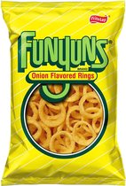 Funyuns Onion Rings Snack 5 x 163 Gram- Fritolays