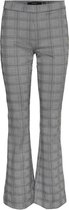 VERO MODA VMKAMMA NW FLARED CHECK PANT GA COLOR Dames Broek - Maat XL x L30