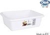 White Mini Bucket 19x14.5cm / 0,5L Bob