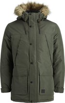 JACK&JONES PLUS SIZE JJSUPER PARKA PS Heren Jas - Maat EU5XL US3XL