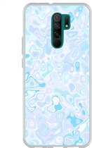 Smartphonebooster Telefoonhoesje - Back Cover - Geschikt Voor Xiaomi Redmi 9 - Blue En Blue