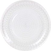 Platt tallrik La Mediterránea Viceversa Glas (ø 33 x 2 cm)
