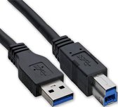 HP USB 3.0 A Male naar USB 3.0 B Male 1,80 Meter