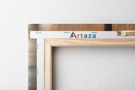 Pentaptyque Artaza - Peinture sur toile - Cerf dans la forêt - Automne - 100x50 - Photo sur toile - Impression sur toile