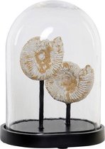 Decoratieve figuren DKD Home Decor Hars Kristal Staal Hout MDF (21 x 16 x 28 cm)