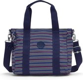 Kipling Asseni Mini Handtas - Blue Geo Print