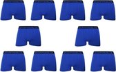 10 PACK Boxershort Heren | Maat XL/XXL| Microfiber | Blauw | Ondergoed Heren | Onderbroeken Heren |