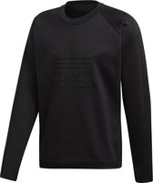 adidas Originals Gebreide bemanning Sweatshirt Mannen zwart S