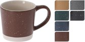 Siaki, Senseo koffie mok, kop, beker, mat gekleurd, 200 ml, 6 stuks