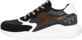 Maruti  - Cady Sneakers Pixel Zwart - Womens - Black / Cognac / Pix - 42