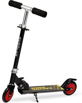 Qkids Scooter Step Flo - Opvouwbare kinderstep - Aluminium Black