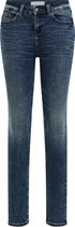 WE Fashion Dames mid rise super skinny jeans met super stretch