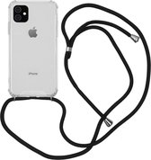 iParadise iPhone 11 Pro hoesje met koord transparant shock proof case