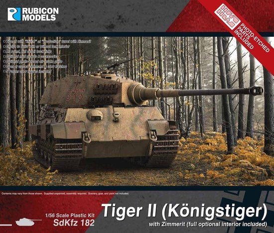 Afbeelding van het spel King Tiger with Zimmerit