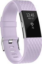 By Qubix - Fitbit Charge 2 siliconen bandje (Small) - Lila - Fitbit charge bandjes