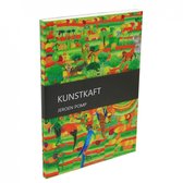 Rotterdams Handwerk - KUNSTKAFT JEROEN POMP - notitieboek - groen - geel - rood - softcover - blanco - A5 - schetsboek