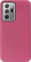 ADEL Premium Siliconen Back Cover Softcase Hoesje Geschikt voor Samsung Galaxy Note 20 Ultra - Bordeaux Rood
