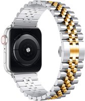 Bandje voor Apple Watch 40 mm / 41 mm - Bandje voor Apple Watch 38 mm - Goud Bandje voor Apple Watch SE en Series 1 / 2 / 3 / 4 / 5 / 6 / 7 / 8-  Apple Watch Bandje 40 mm / 41 mm