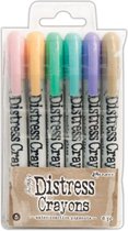 Ranger Tim Holz Distress Crayons set van 6 (pastel)