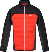 Regatta Outdoorjas Halton V Heren Polyamide Zwart/oranje Mt Xl