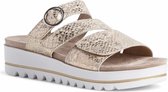 Jana Dames Slip-on schoen 8-8-27265-26 929 metallic H-breedte Maat: 40 EU