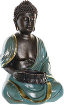 Decoratieve figuren DKD Home Decor Hars Boeddha (15.8 x 13 x 23.5 cm)