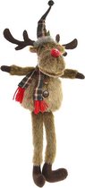 Decoratieve figuren DKD Home Decor Polyester Rendier (15 x 14 x 39 cm)