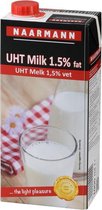 Naarmann Halfvolle Melk 1.5% vet - 12 x 1 liter