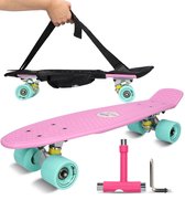 Weely® Skateboard Inclusief Tas & Skate Tool – Skateboard Jongens – Skateboard Meisjes – Skateboard Volwassenen – Penny Board