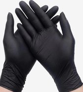Wegwerp handschoenen - Nitril handschoenen - Zwart XL - Poedervrij - 100 stuks