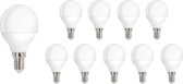 Spectrum - Voordeelpak 10 stuks LED lamp - E14 fitting - 4W vervangt 30W - 6400K - daglicht wit