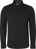 NO-EXCESS Overhemd Jersey Shirt 12410885 020 Black Mannen Maat - S