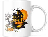 Halloween Mok: Spookhuis - Griezelhuis