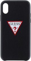 Guess Triangle Back Case - Geschikt voor Apple iPhone XS Max (6.5") - Zwart