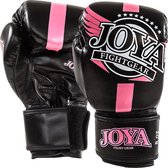 Joya ''Junior'' Bokshandschoen PU Zwart Roze - 0,5 kg - 8 oz.