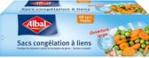 Zakje voor in de vriezer Albal Sluiting (60 pcs) (18 x 25 cm) (Gerececonditioneerd D)