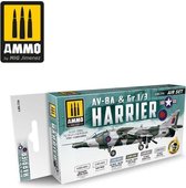 AMMO MIG 7246 AV-8A US & Gr.1/3 Harrier Colors - Acryl Set Verf set